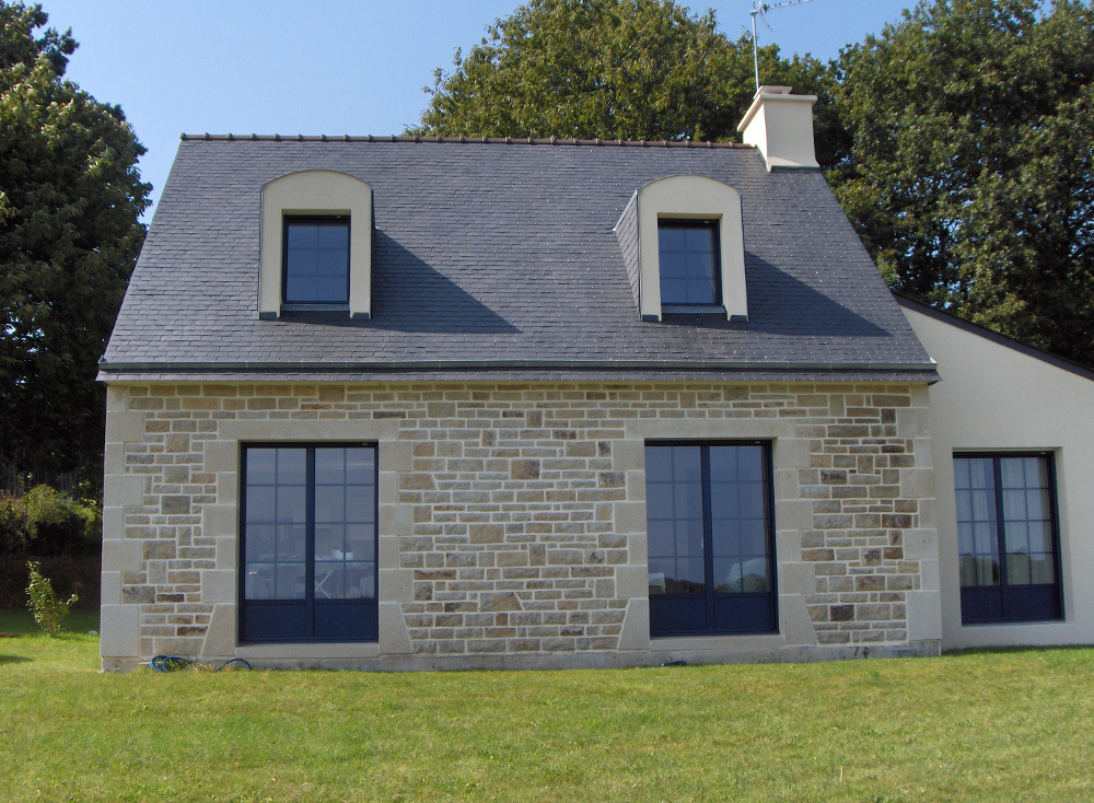 Vue extérieure de la maison